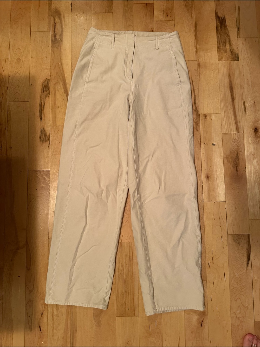 Aritzia cream pants